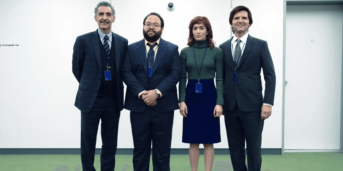 Image of MDR team from Apple TV+ show Severence